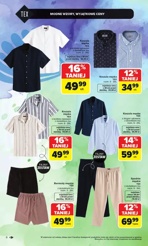 Carrefour - gazetka promocyjna Gazetka Stylizacje na letnie okazje od poniedziałku 01.06 do soboty 20.06 - strona 6