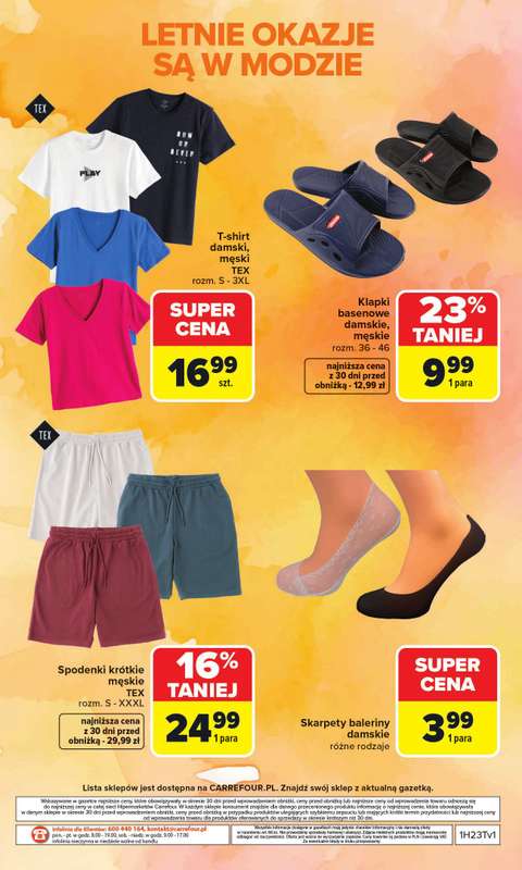 Carrefour - gazetka promocyjna Gazetka Stylizacje na letnie okazje od poniedziałku 01.06 do soboty 20.06 - strona 12