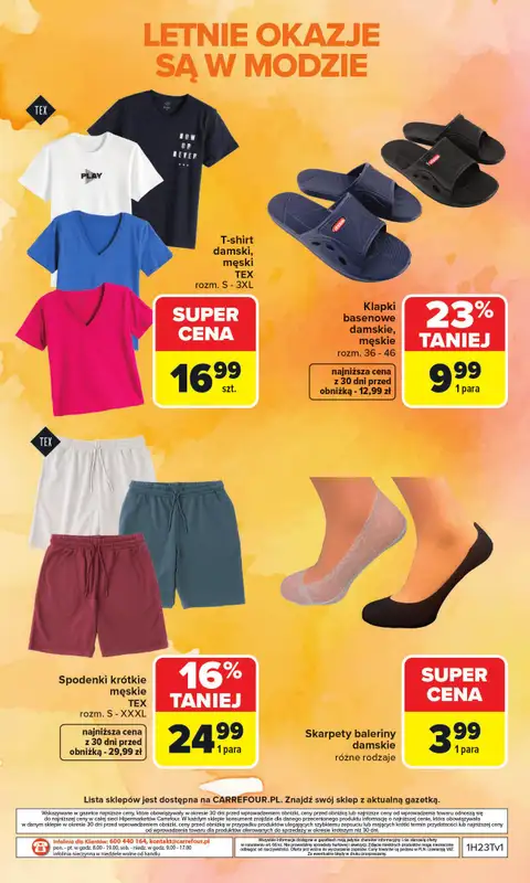 Carrefour - gazetka promocyjna Gazetka Stylizacje na letnie okazje od poniedziałku 01.06 do soboty 20.06 - strona 12