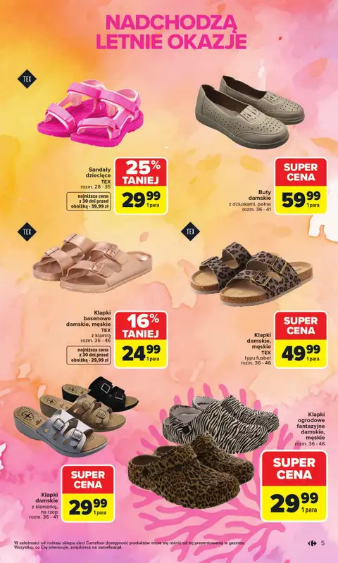 Carrefour - gazetka promocyjna Gazetka Stylizacje na letnie okazje od poniedziałku 01.06 do soboty 20.06 - strona 5