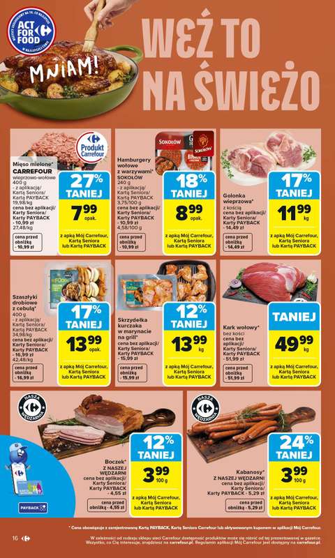 Carrefour Market - gazetka promocyjna Gazetka Carrefour Market od poniedziałku od poniedziałku 01.06 do soboty 06.06 - strona 18