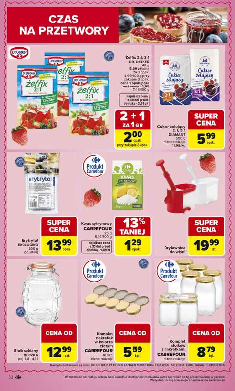 Carrefour Market - gazetka promocyjna Gazetka Carrefour Market od poniedziałku  do soboty 06.06 - strona 34