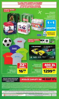 Carrefour Market - gazetka promocyjna Gazetka Zakupowa taktyka kibica od poniedziałku 01.06 do soboty 13.06 - strona 28