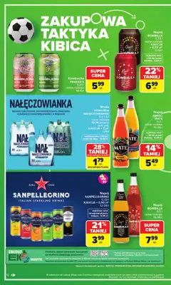 Carrefour Market - gazetka promocyjna Gazetka Zakupowa taktyka kibica od poniedziałku 01.06 do soboty 13.06 - strona 12