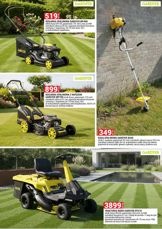 Merkury Market - gazetka promocyjna Gazetka Ogród od poniedziałku 01.06 do wtorku 30.06 - strona 8