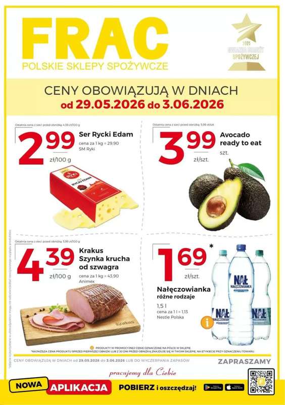 Frac - gazetka promocyjna Gazetka od soboty 30.05 do środy 03.06