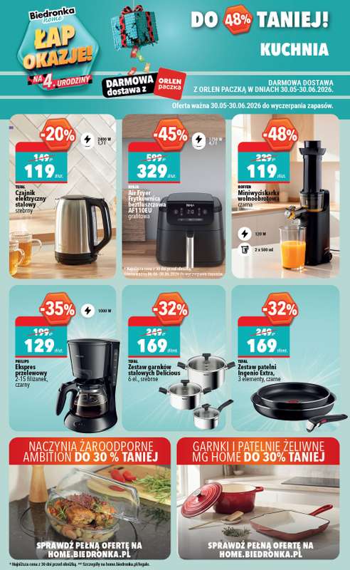 Biedronka Home - gazetka promocyjna Najlepsze oferty od soboty 30.05 do piątku 31.07 - strona 7