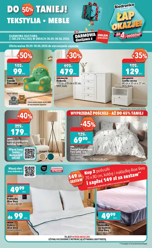 Biedronka Home - gazetka promocyjna Najlepsze oferty od soboty 30.05 do piątku 31.07 - strona 3