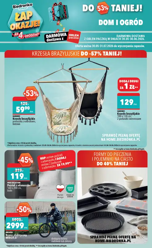 Biedronka Home - gazetka promocyjna Najlepsze oferty od soboty 30.05 do piątku 31.07 - strona 9