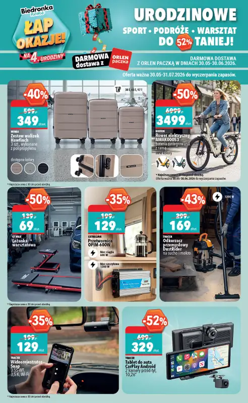 Biedronka Home - gazetka promocyjna Najlepsze oferty od soboty 30.05 do piątku 31.07 - strona 4