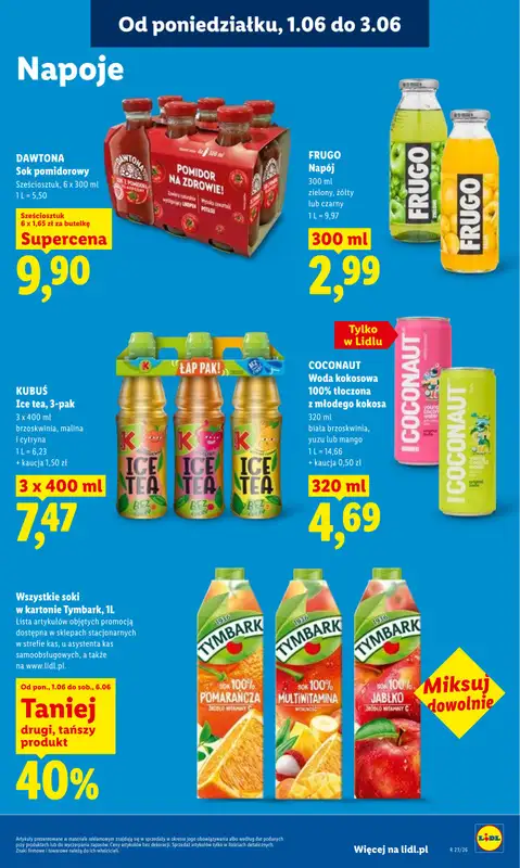 Lidl - gazetka promocyjna Oferta od poniedziałku od poniedziałku 01.06 do środy 03.06 - strona 87