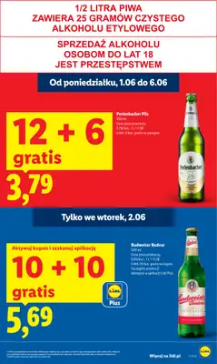 Lidl - gazetka promocyjna Oferta od poniedziałku od poniedziałku 01.06 do środy 03.06 - strona 15