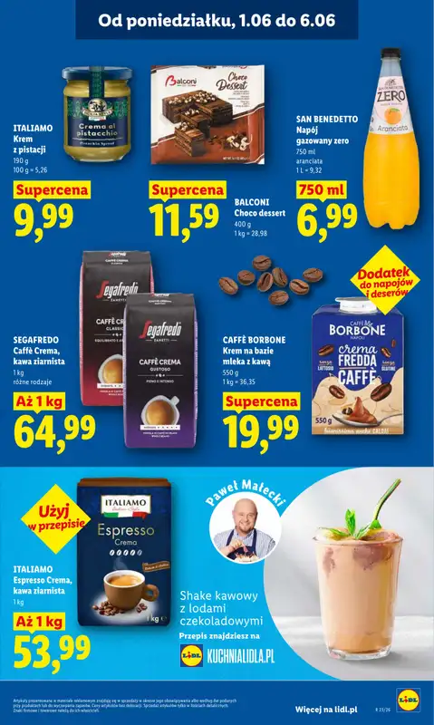 Lidl - gazetka promocyjna Oferta od poniedziałku od poniedziałku 01.06 do środy 03.06 - strona 63