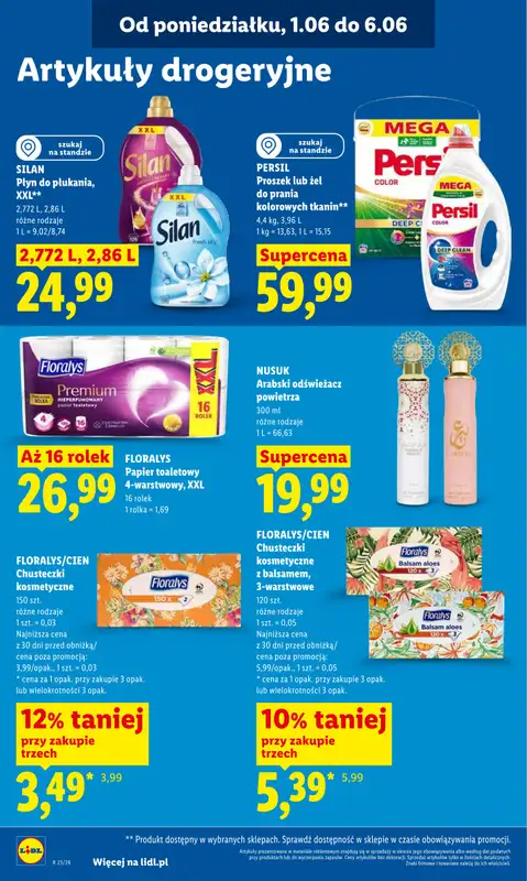 Lidl - gazetka promocyjna Oferta od poniedziałku od poniedziałku 01.06 do środy 03.06 - strona 104