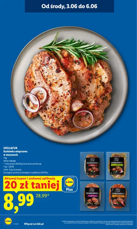 Lidl - gazetka promocyjna Oferta od poniedziałku od poniedziałku 01.06 do środy 03.06 - strona 18