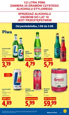 Lidl - gazetka promocyjna Oferta od poniedziałku od poniedziałku 01.06 do środy 03.06 - strona 89
