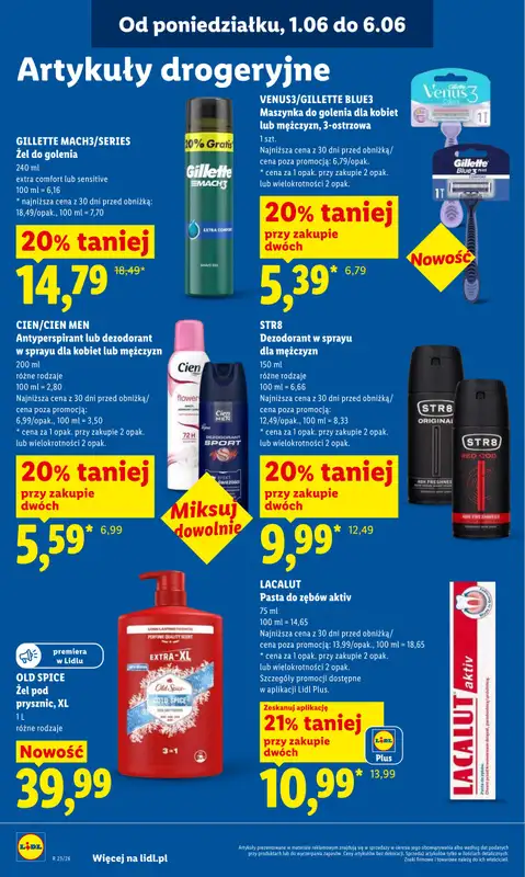 Lidl - gazetka promocyjna Oferta od poniedziałku od poniedziałku 01.06 do środy 03.06 - strona 102