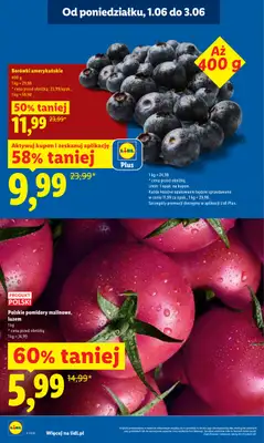 Lidl - gazetka promocyjna Oferta od poniedziałku od poniedziałku 01.06 do środy 03.06 - strona 6