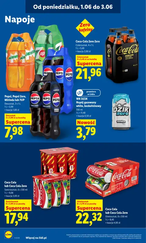 Lidl - gazetka promocyjna Oferta od poniedziałku od poniedziałku 01.06 do środy 03.06 - strona 84