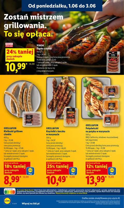 Lidl - gazetka promocyjna Oferta od poniedziałku od poniedziałku 01.06 do środy 03.06 - strona 70
