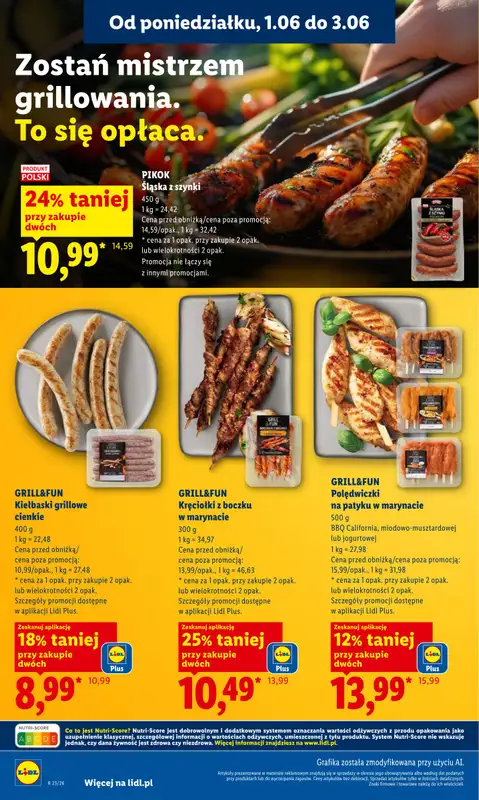 Lidl - gazetka promocyjna Oferta od poniedziałku od poniedziałku 01.06 do środy 03.06 - strona 70