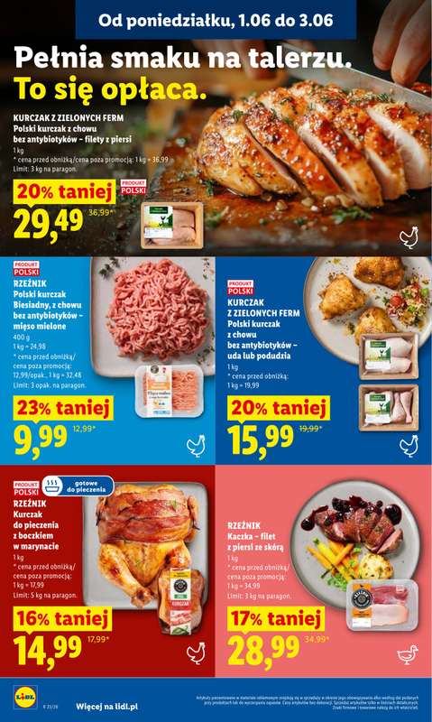 Lidl - gazetka promocyjna Oferta od poniedziałku od poniedziałku 01.06 do środy 03.06 - strona 72