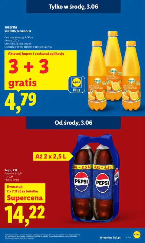 Lidl - gazetka promocyjna Oferta od poniedziałku od poniedziałku 01.06 do środy 03.06 - strona 25