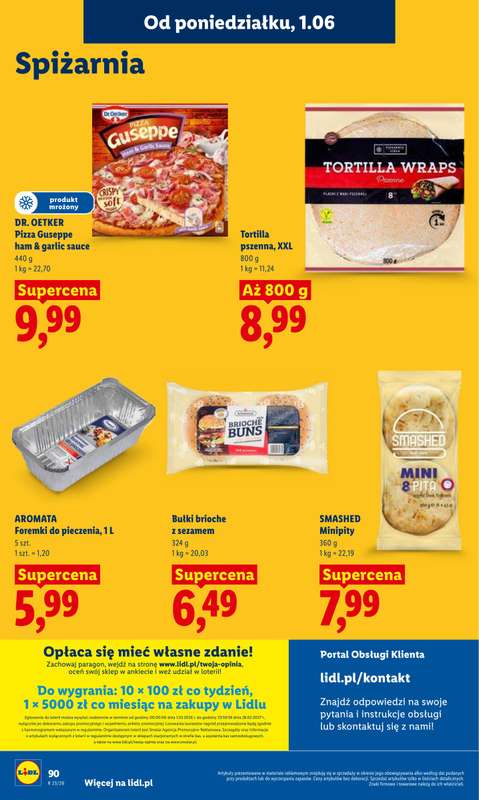 Lidl - gazetka promocyjna Oferta od poniedziałku od poniedziałku 01.06 do środy 03.06 - strona 100