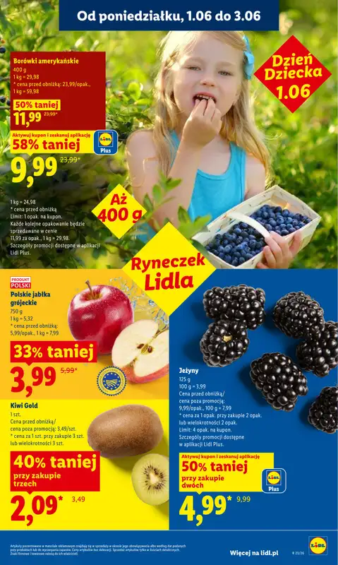 Lidl - gazetka promocyjna Oferta od poniedziałku od poniedziałku 01.06 do środy 03.06 - strona 45