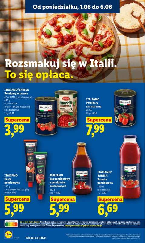Lidl - gazetka promocyjna Oferta od poniedziałku od poniedziałku 01.06 do środy 03.06 - strona 56