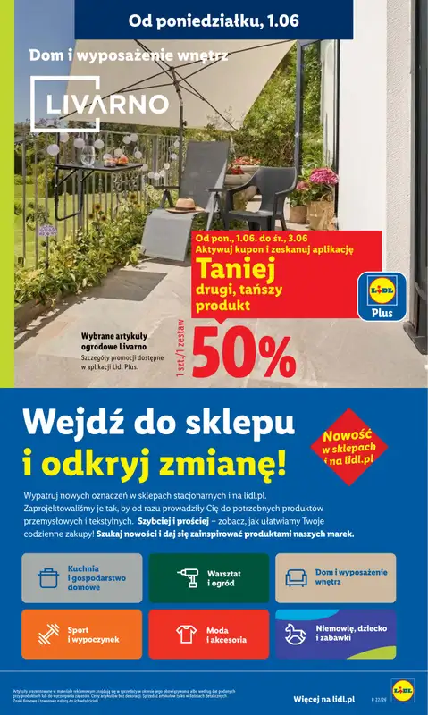 Lidl - gazetka promocyjna Oferta od poniedziałku od poniedziałku 01.06 do środy 03.06 - strona 43