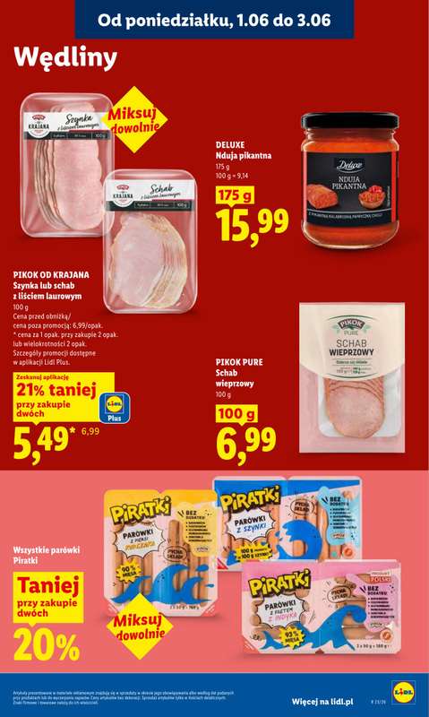 Lidl - gazetka promocyjna Oferta od poniedziałku od poniedziałku 01.06 do środy 03.06 - strona 75