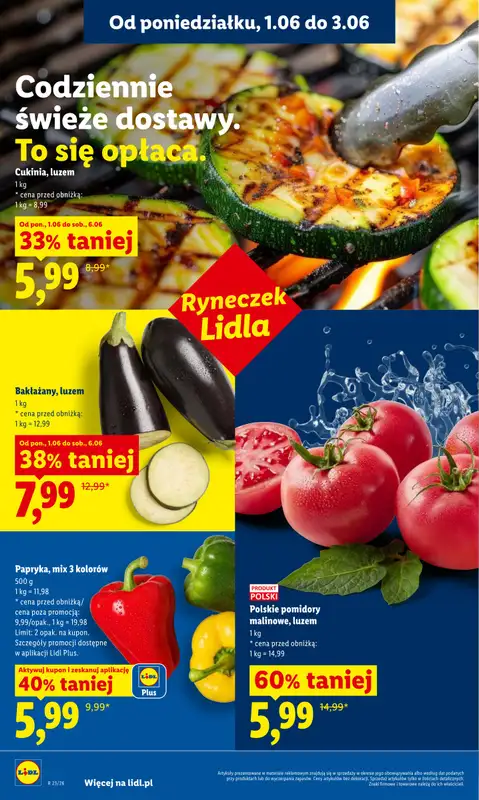 Lidl - gazetka promocyjna Oferta od poniedziałku od poniedziałku 01.06 do środy 03.06 - strona 48