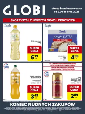 Globi - gazetka promocyjna Gazetka Globi od wtorku 02.06 do poniedziałku 08.06 - strona 2