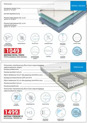 Merkury Market - gazetka promocyjna Gazetka Meble, Wypoczynki, Materace od poniedziałku 01.06 do wtorku 30.06 - strona 41