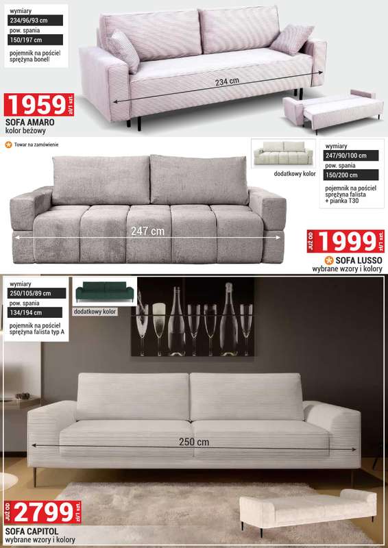 Merkury Market - gazetka promocyjna Gazetka Meble, Wypoczynki, Materace od poniedziałku 01.06 do wtorku 30.06 - strona 20