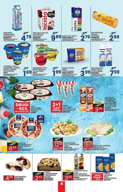 Wafelek - gazetka promocyjna Gazetka od poniedziałku 01.06 do soboty 13.06 - strona 4
