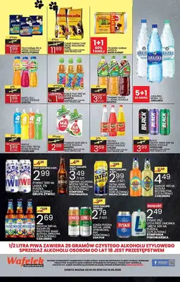 Wafelek - gazetka promocyjna Gazetka od poniedziałku 01.06 do soboty 13.06 - strona 8