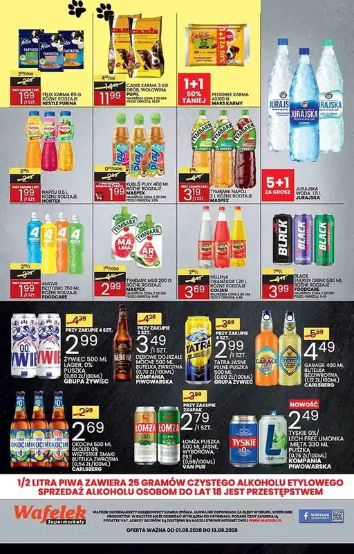 Wafelek - gazetka promocyjna Gazetka od poniedziałku 01.06 do soboty 13.06 - strona 8