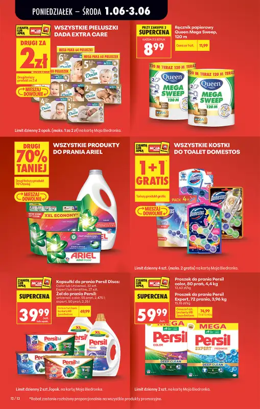 Biedronka - gazetka promocyjna Od poniedziałku od poniedziałku 01.06 do soboty 06.06 - strona 16