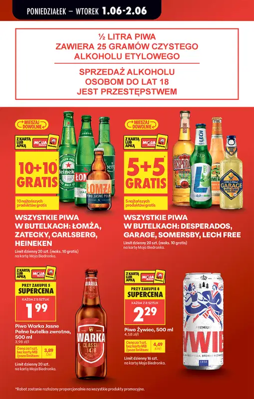 Biedronka - gazetka promocyjna Od poniedziałku od poniedziałku 01.06 do soboty 06.06 - strona 13