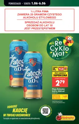 Biedronka - gazetka promocyjna Od poniedziałku od poniedziałku 01.06 do soboty 06.06 - strona 74