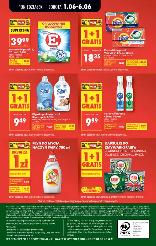 Biedronka - gazetka promocyjna Od poniedziałku od poniedziałku 01.06 do soboty 06.06 - strona 92