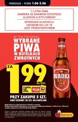 Biedronka - gazetka promocyjna Od poniedziałku od poniedziałku 01.06 do soboty 06.06 - strona 75
