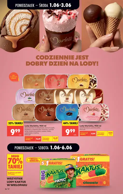 Biedronka - gazetka promocyjna Od poniedziałku od poniedziałku 01.06 do soboty 06.06 - strona 22