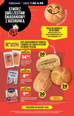 Biedronka - gazetka promocyjna Od poniedziałku od poniedziałku 01.06 do soboty 06.06 - strona 40