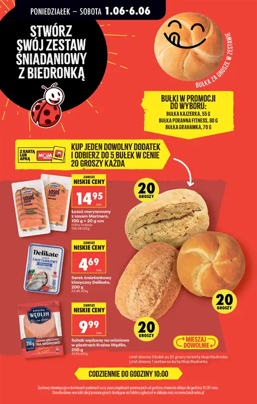 Biedronka - gazetka promocyjna Od poniedziałku od poniedziałku 01.06 do soboty 06.06 - strona 40