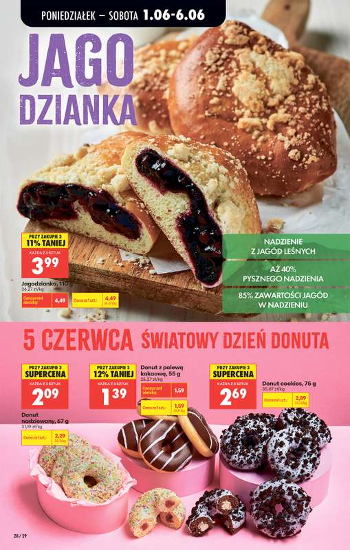 Biedronka - gazetka promocyjna Od poniedziałku od poniedziałku 01.06 do soboty 06.06 - strona 36