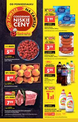Biedronka - gazetka promocyjna Od poniedziałku od poniedziałku 01.06 do soboty 06.06