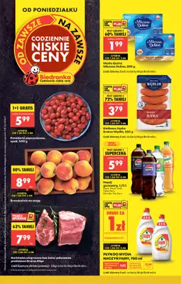 Biedronka - gazetka promocyjna Od poniedziałku od poniedziałku 01.06 do soboty 06.06